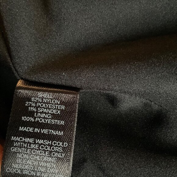 NWT EXPRESS blazer women Washable Black SZ12 US4 bust36 - Picture 4 of 7